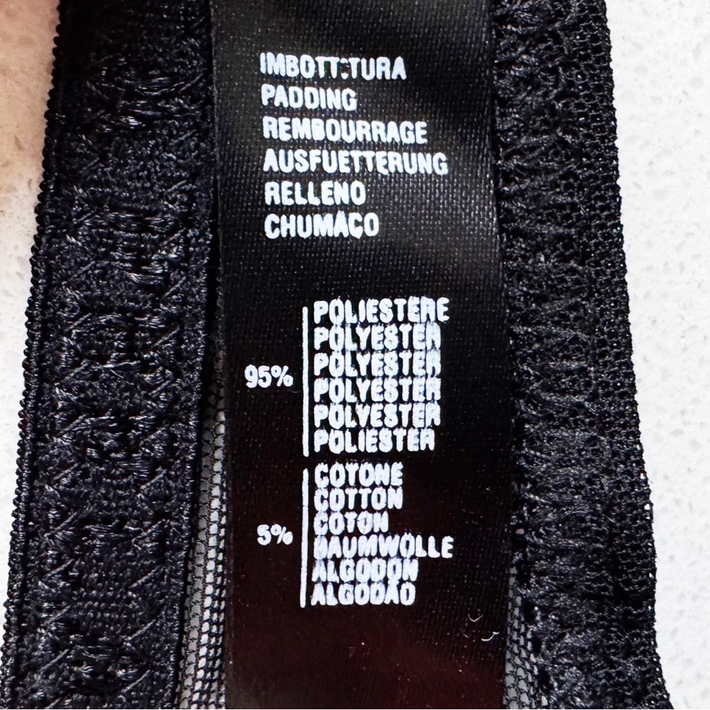 Black La Perla Bra - Picture 10 of 12